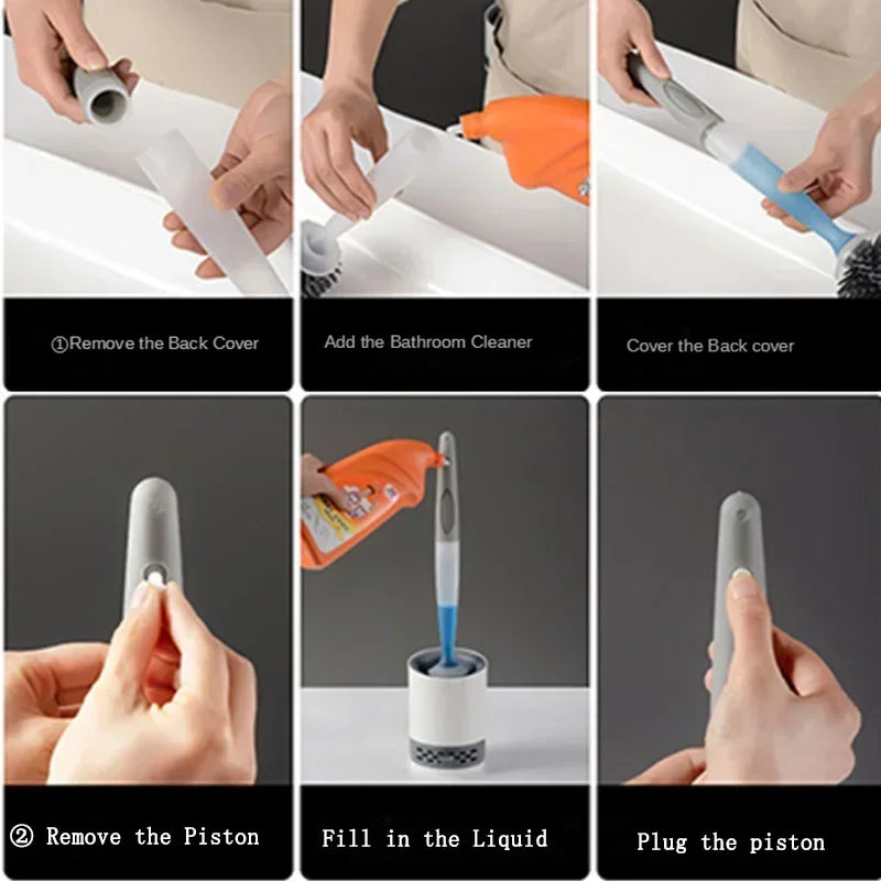 Escobilla de baño recargable